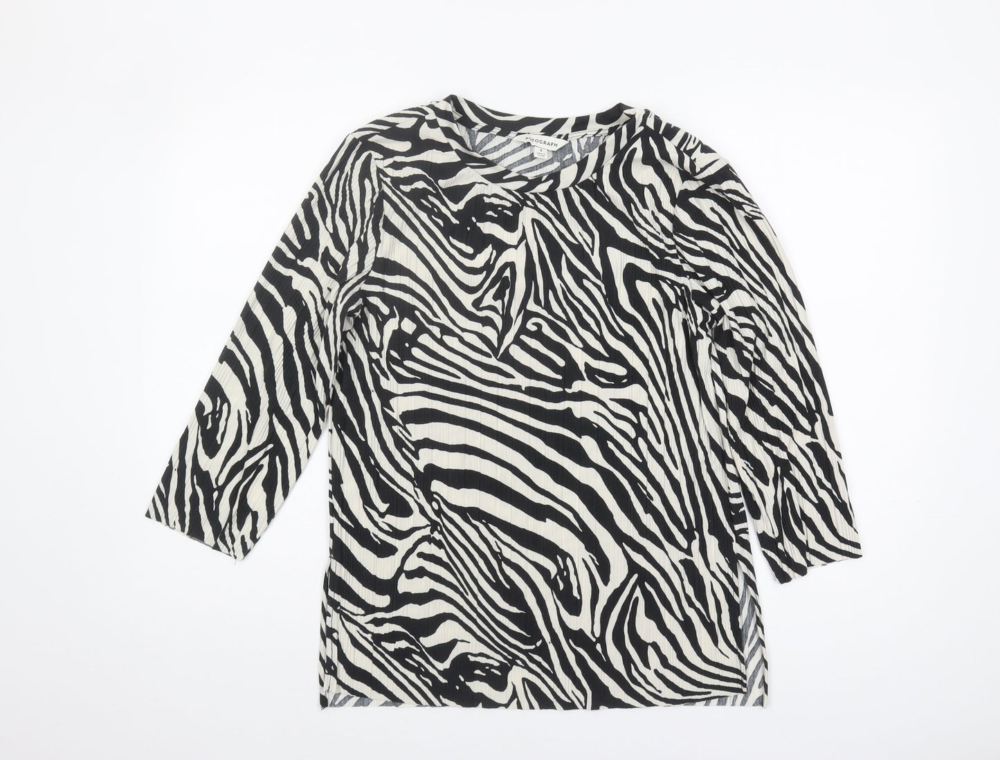 Womens UK Size 8 Marks and Spencer Multicoloured Basic Blouse