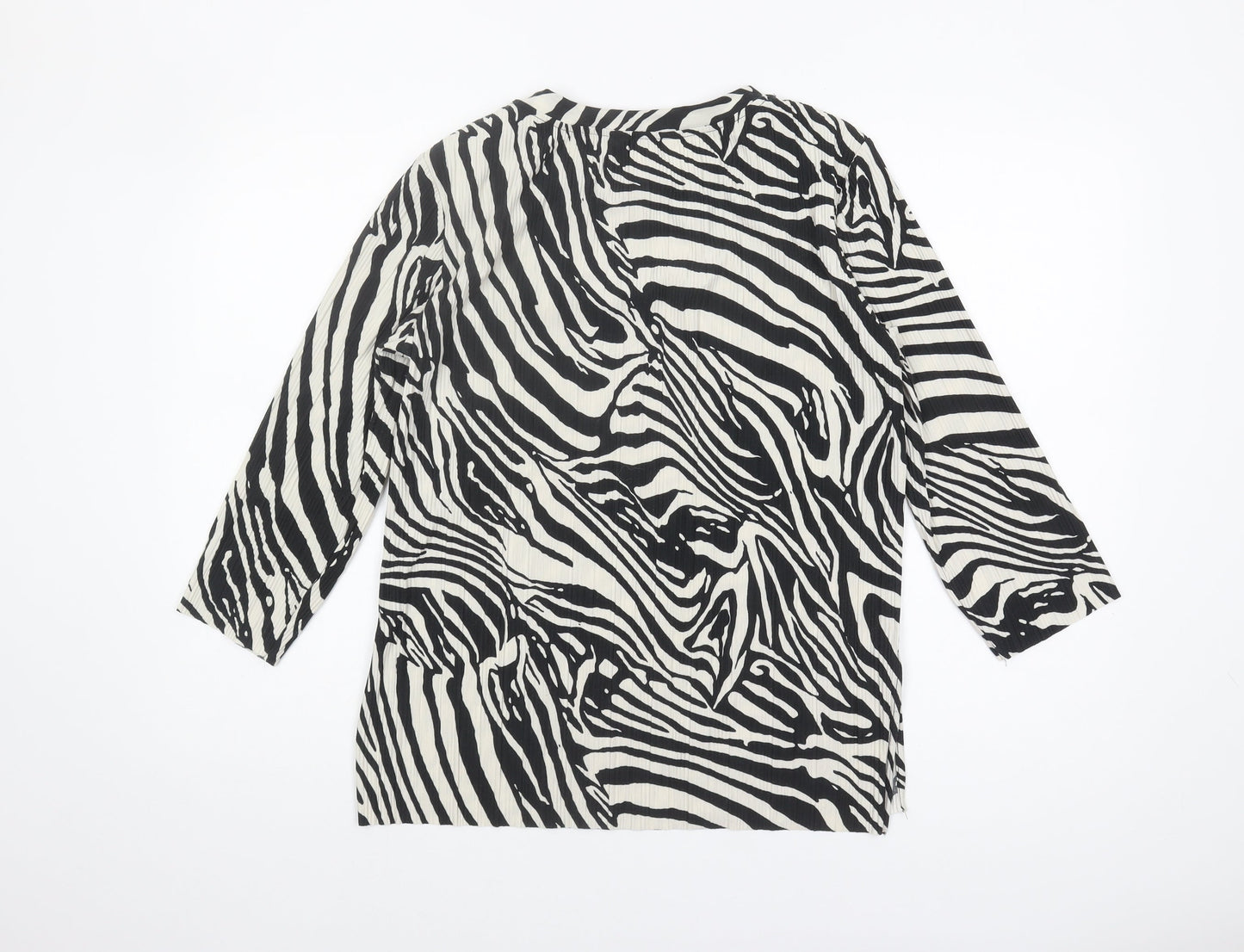 Womens UK Size 8 Marks and Spencer Multicoloured Basic Blouse