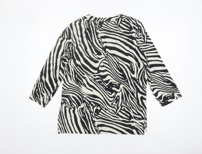 Womens UK Size 8 Marks and Spencer Multicoloured Basic Blouse
