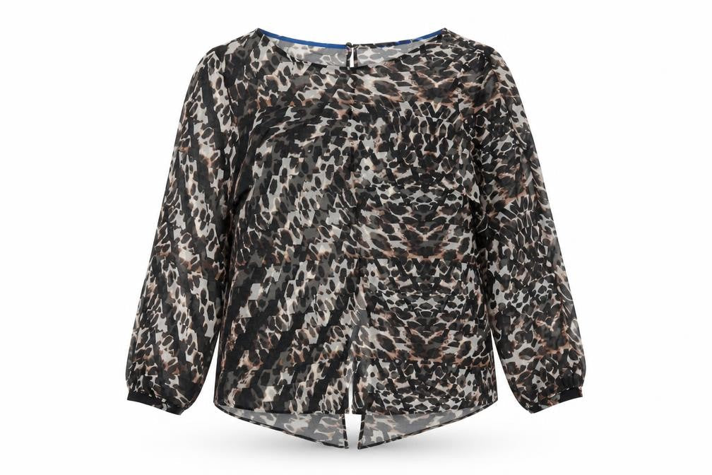 Womens UK Size 18 Marks and Spencer Multicoloured Basic Blouse