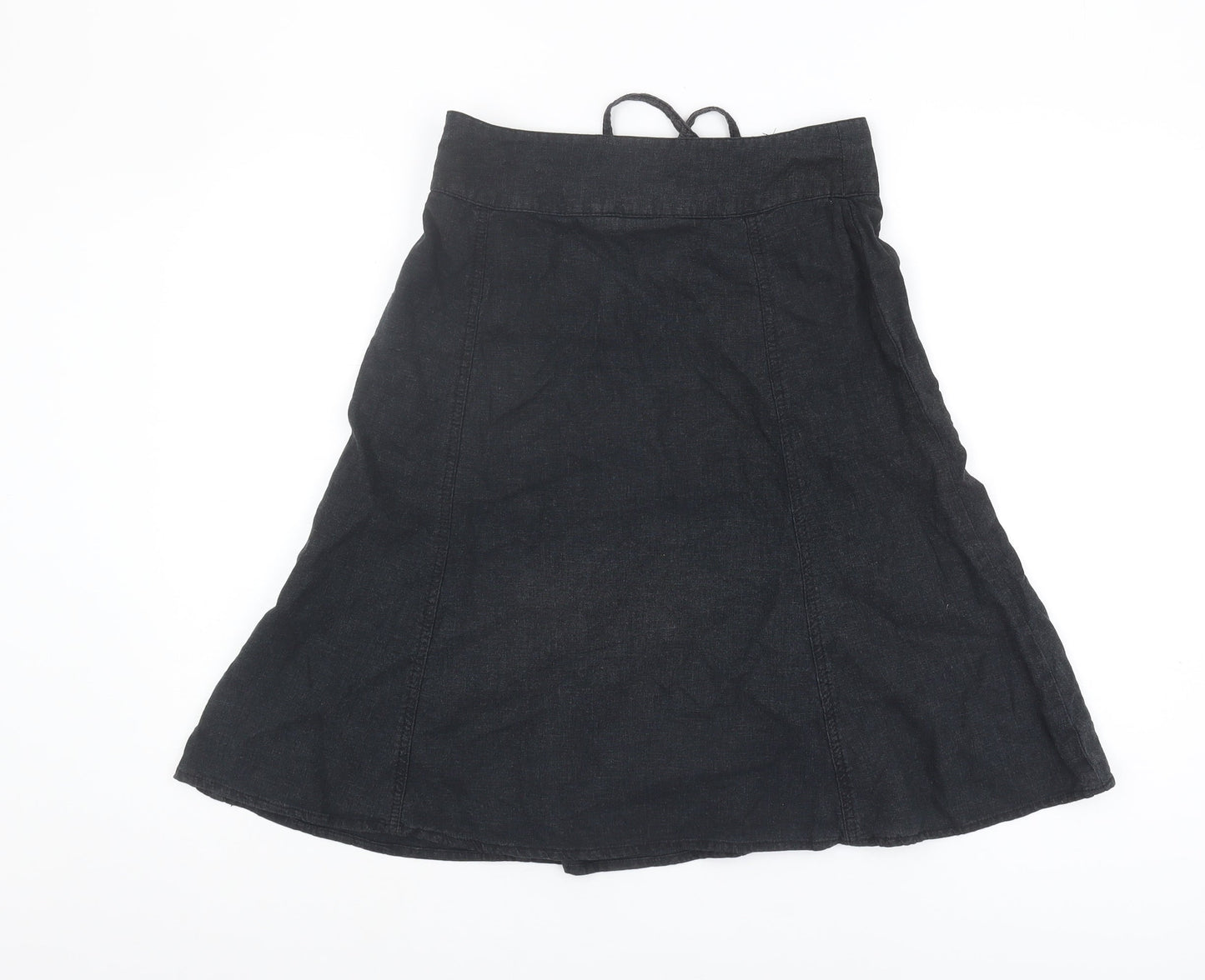 Next Women's Black A-Line Skirt Size 8, New