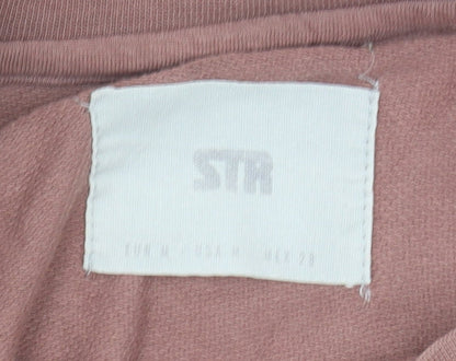 STR Women's Pink Pullover Sweatshirt M
