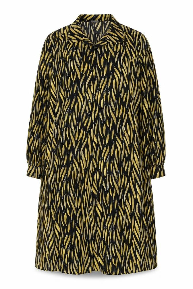 Kerena Women's Multicoloured Animal Print Dress 16