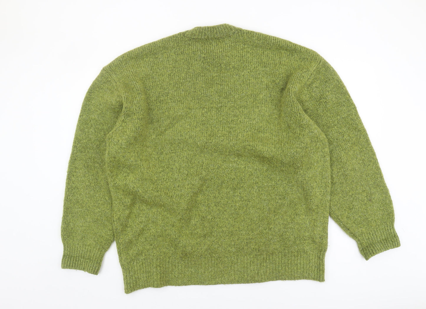 Next Men's Green Pullover Jumper XL Crew Neck