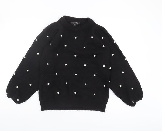 Womens UK Size 10 Dorothy Perkins Black Pullover Jumper