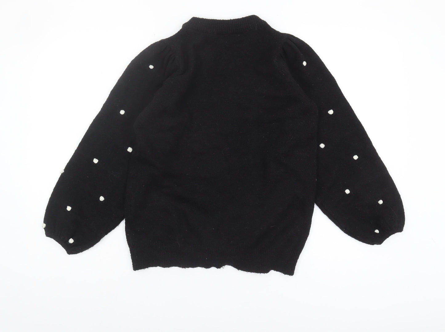 Womens UK Size 10 Dorothy Perkins Black Pullover Jumper