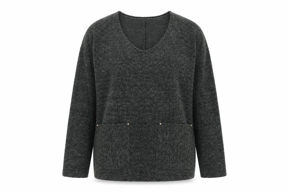 Womens UK Size 12 NEXT Black Pullover Jumper