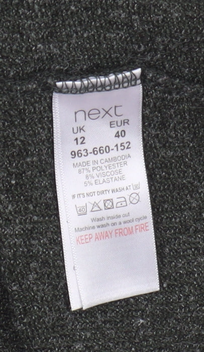 Womens UK Size 12 NEXT Black Pullover Jumper