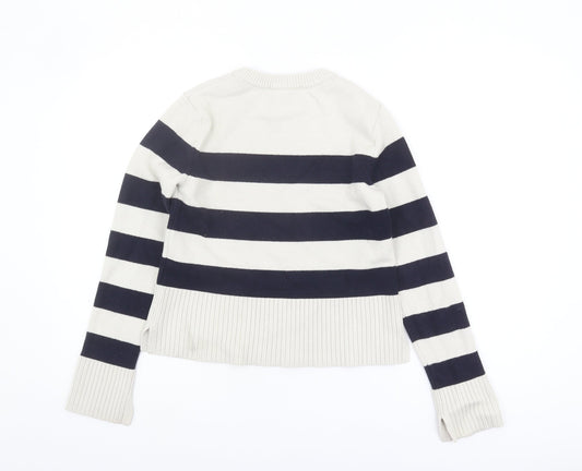 Womens UK Size M Zara Multicoloured Pullover Jumper