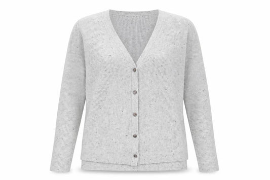 Womens UK Size 12 John Lewis Grey Cardigan Jumper