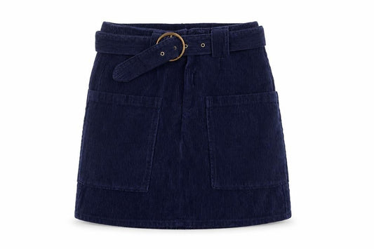 Womens UK Size 6 River Island Mini Corduroy Skirt