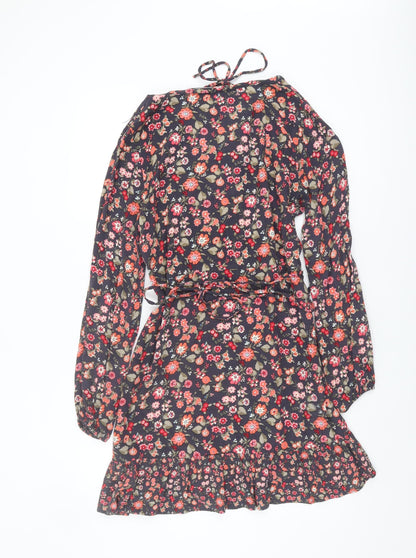 Next Women's Floral A-Line Short Dress Size 10