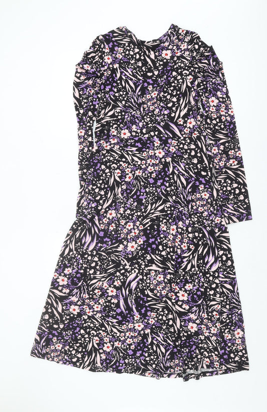 Marks and Spencer Women’s Floral Long Sleeve Dress