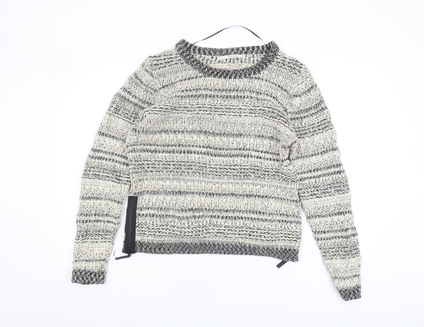 TRULY Women's Multicoloured Chunky Knit Pullover XL