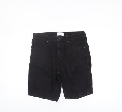 ASOS DESIGN Men's Black Chino Shorts - M