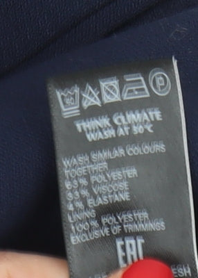 Marks and Spencer Women's Blue Blazer Size 12