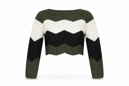 Womens UK Size S Quiz Multicoloured Pullover Jumper