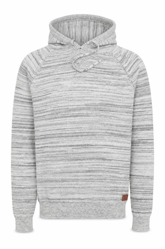 Old Khaki Men's Grey Hooded Pullover Jumper Size L