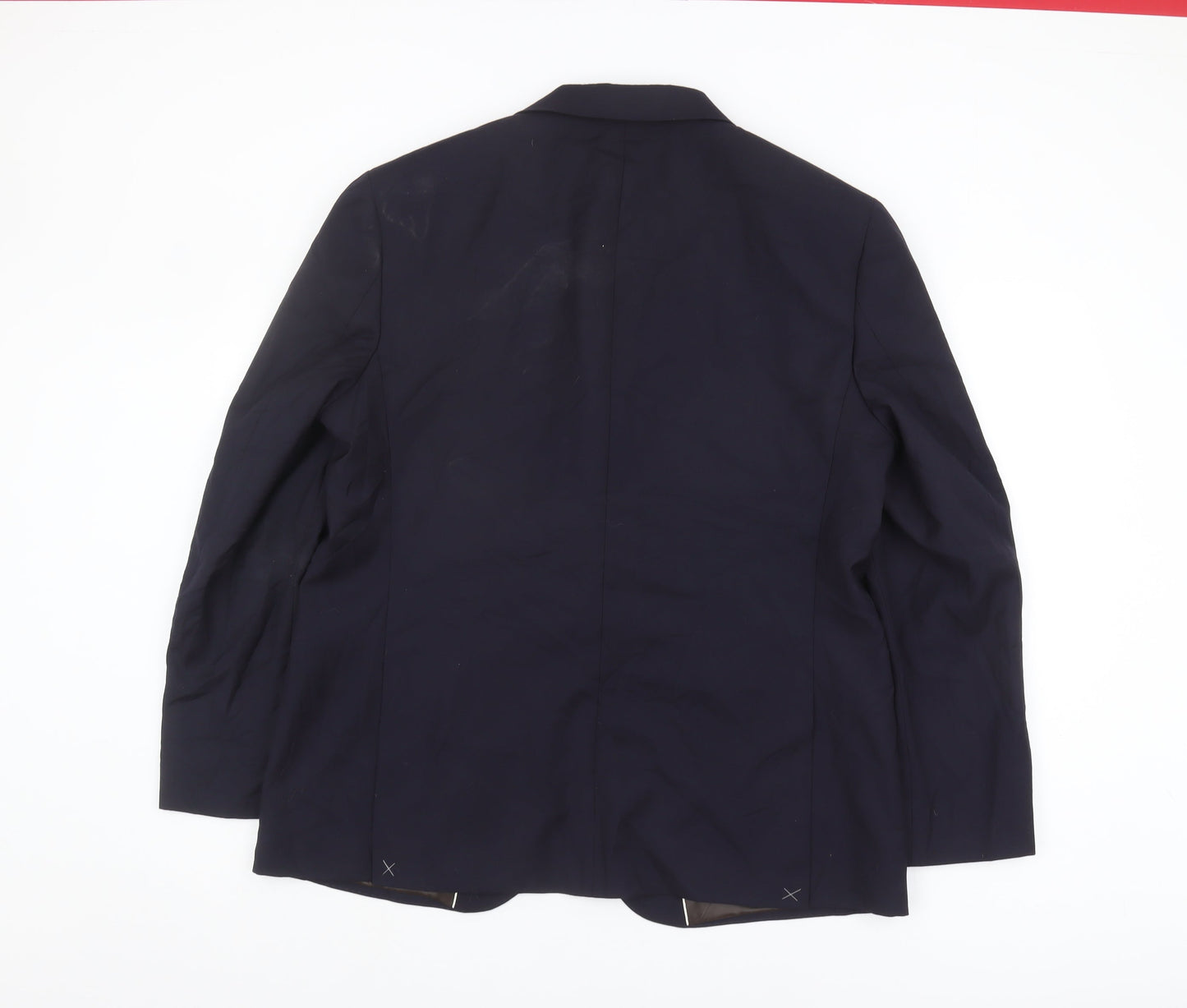 Mens UK Size 44 Marks and Spencer Regular Blue Suit Jacket