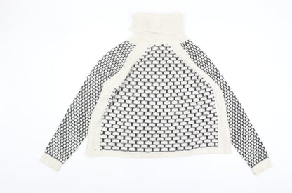 Womens UK Size 8 NEXT Ivory Pullover Jumper