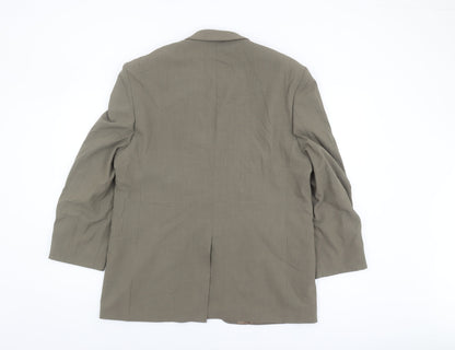 Mens UK Size 42 Burton Regular Brown Suit Jacket