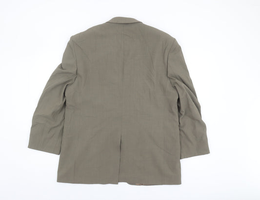 Mens UK Size 42 Burton Regular Brown Suit Jacket