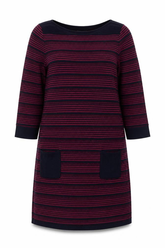 Marks and Spencer Women's Multicoloured Striped Dress, Size 18