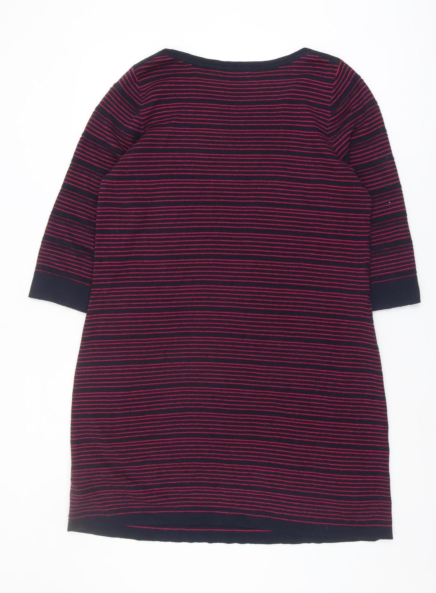 Marks and Spencer Women's Multicoloured Striped Dress, Size 18