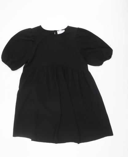 ASOS DESIGN Women's Black Shift Dress Size 10