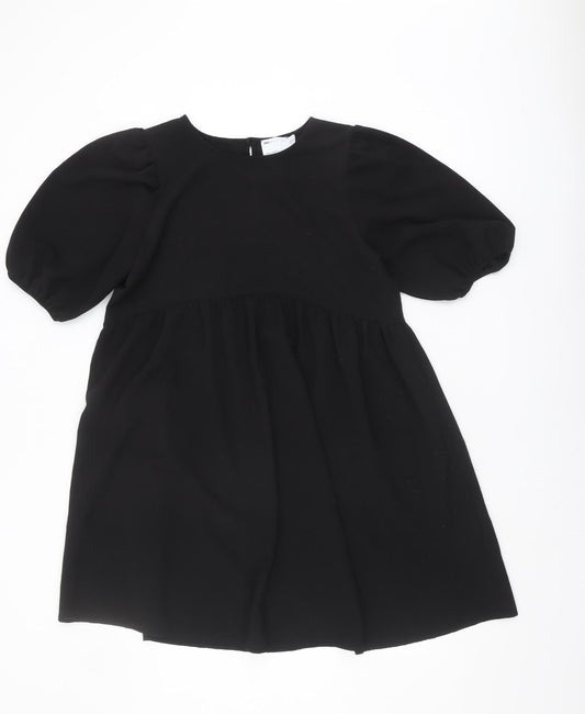 ASOS DESIGN Women's Black Shift Dress Size 10