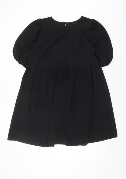 ASOS DESIGN Women's Black Shift Dress Size 10