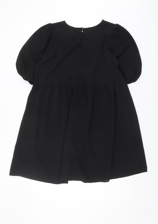 ASOS DESIGN Women's Black Shift Dress Size 10