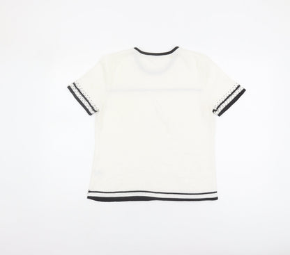Womens UK Size 14 Berketex Ivory Pullover Jumper