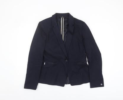 Next Women's Blue Blazer, Size 12, Regular Fit