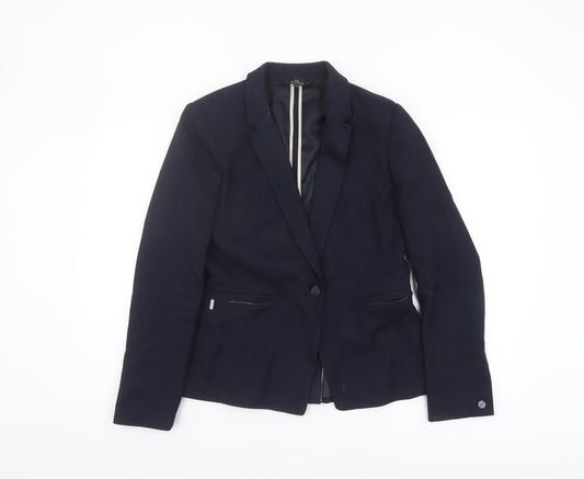 Next Women's Blue Blazer, Size 12, Regular Fit