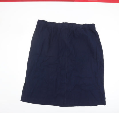 Marks and Spencer Women’s Blue Knee Length Skirt