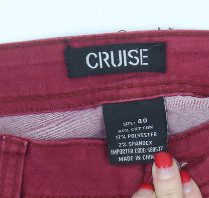 Cruise Women's Red Jeans Size 12