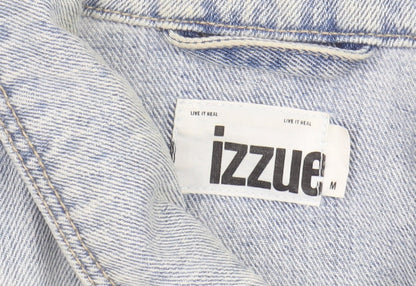 Mens UK Size M izzue Blue Basic Jacket