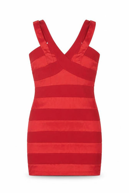 AX Paris Women's Red Bodycon Party Dress, Size 12