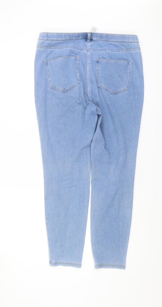 Next Women's Blue Jegging Jeans, Size 14R, Comfort Stretch