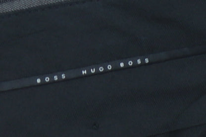 Hugo Boss Grey Striped Men's Trousers Size 58