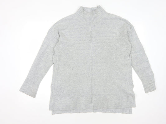 Womens UK Size S Oasis Grey Pullover Jumper