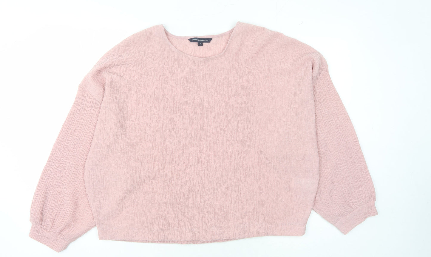 Womens UK Size M French Connection Pink Basic Blouse