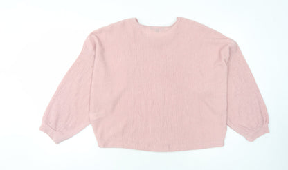 Womens UK Size M French Connection Pink Basic Blouse
