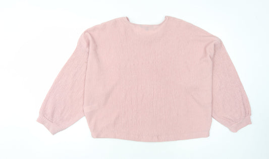 Womens UK Size M French Connection Pink Basic Blouse