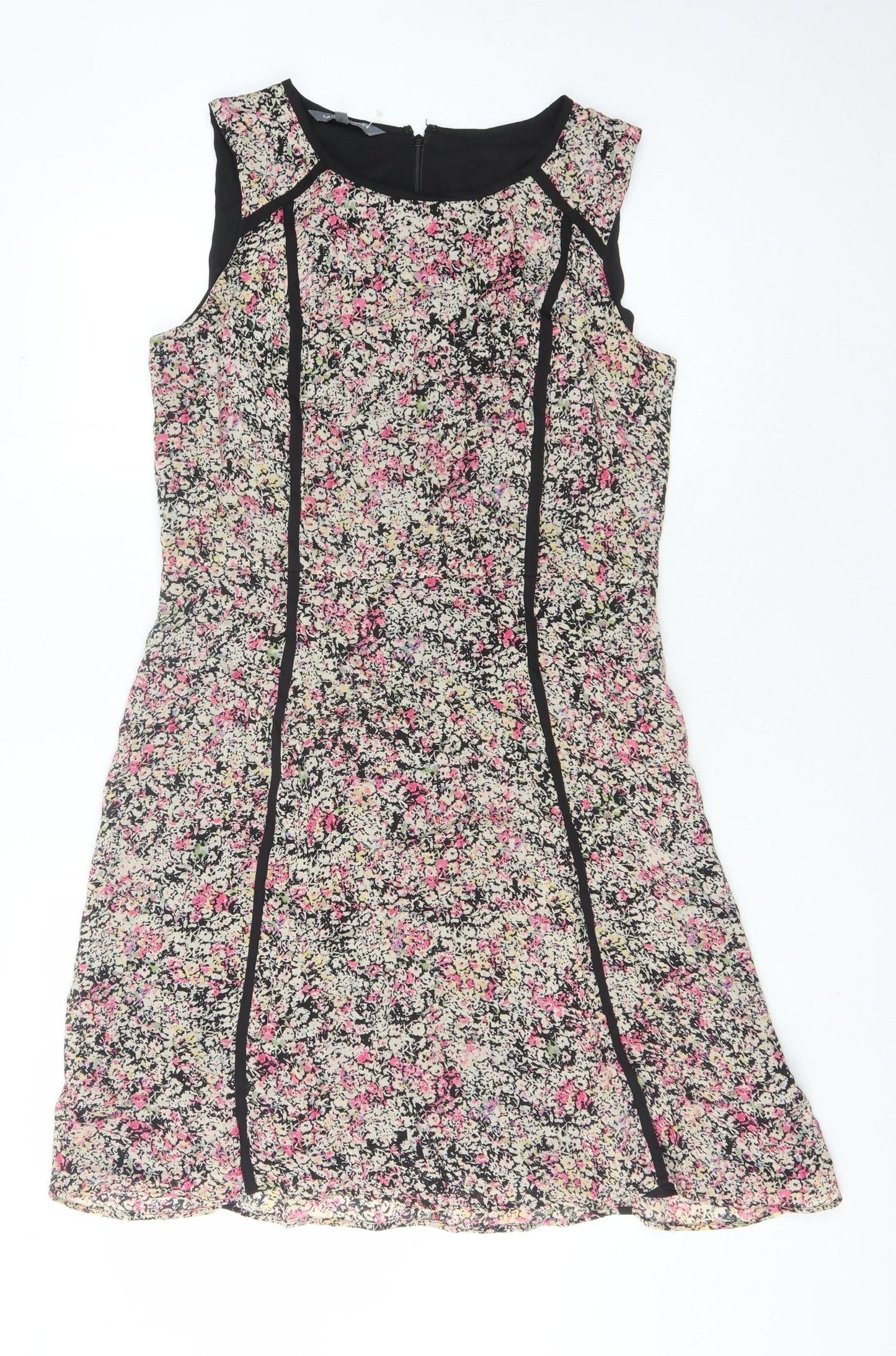 Laura Ashley Women's Multicoloured Floral Dress Size 14