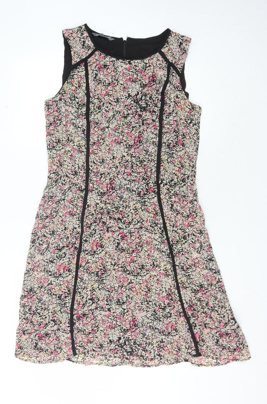 Laura Ashley Women's Multicoloured Floral Dress Size 14
