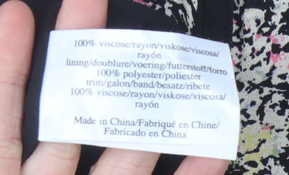 Laura Ashley Women's Multicoloured Floral Dress Size 14