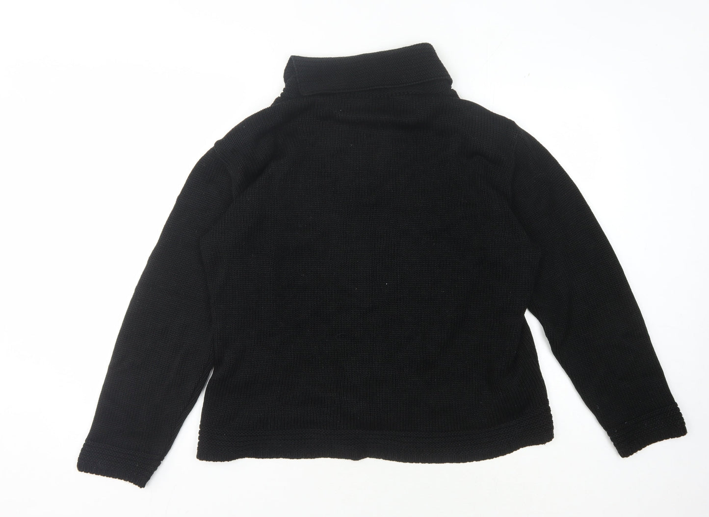 Womens UK Size M Roman Originals Black Pullover Jumper