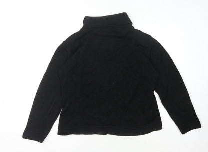 Womens UK Size M Roman Originals Black Pullover Jumper